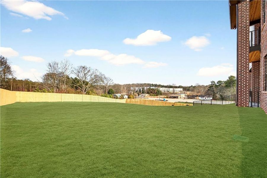 Exterior details and patio area of a home in , Buford (Image 35).