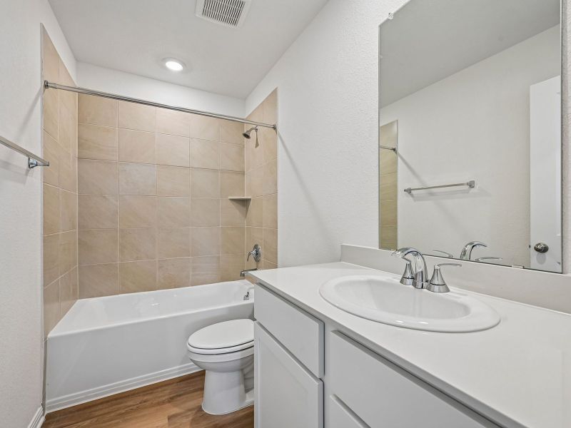 Furnished interior view inside a new home in Travena - Americana Collection, Georgetown (Image 6).