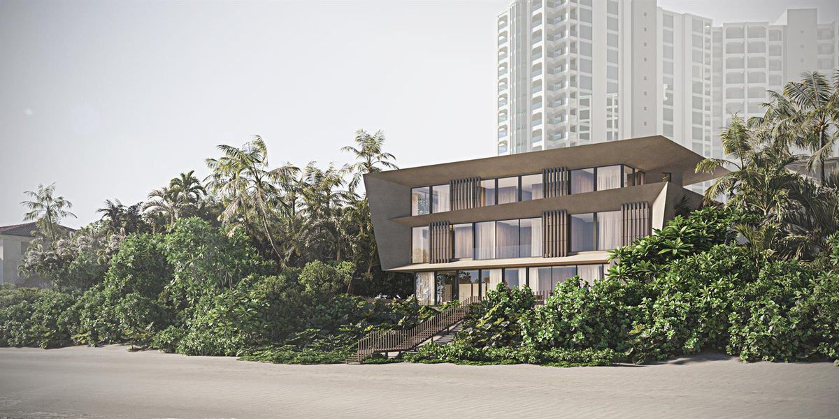 oceanfront rendering oceanfront rendering