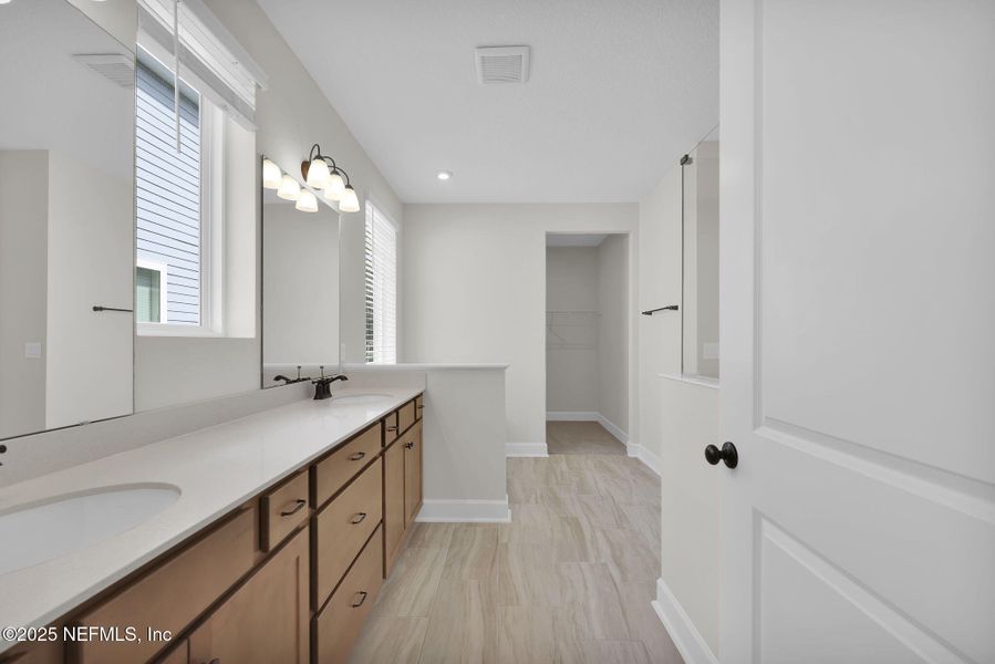 Furnished interior view inside a new home in Trailmark - Phase 10, St. Augustine (Image 13). Furnished interior view inside a new home in Trailmark - Phase 10, St. Augustine (Image 13).