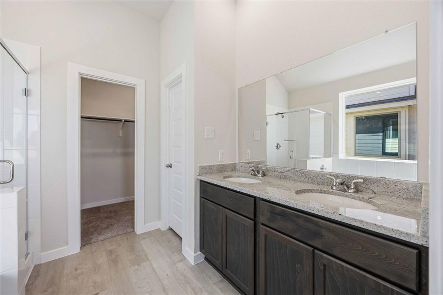 Furnished interior view inside a new home in Tejas Village, Beasley (Image 8).