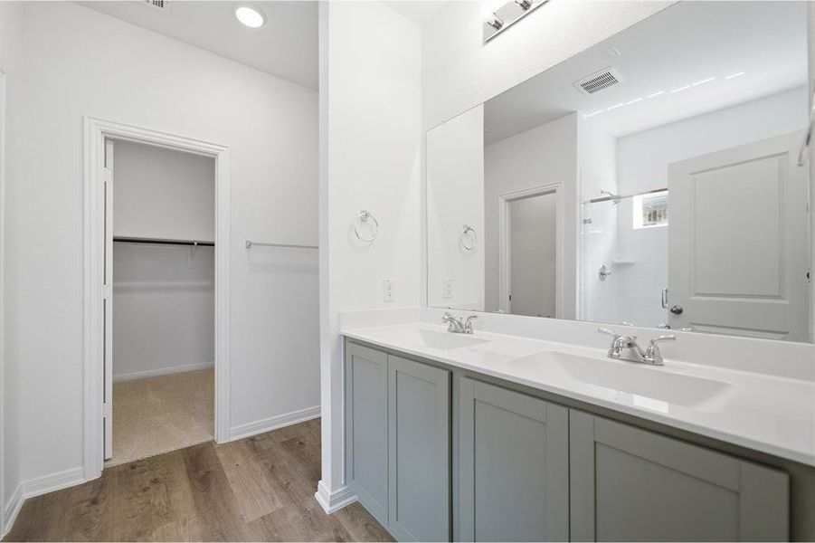Furnished interior view inside a new home in Westridge, McKinney (Image 5).