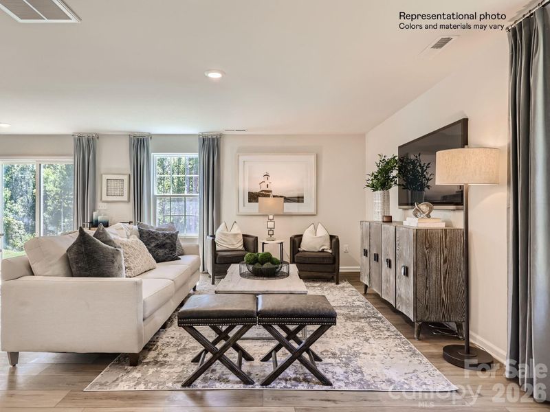 Furnished interior view inside a new home in Bakers Creek, Kannapolis (Image 7).