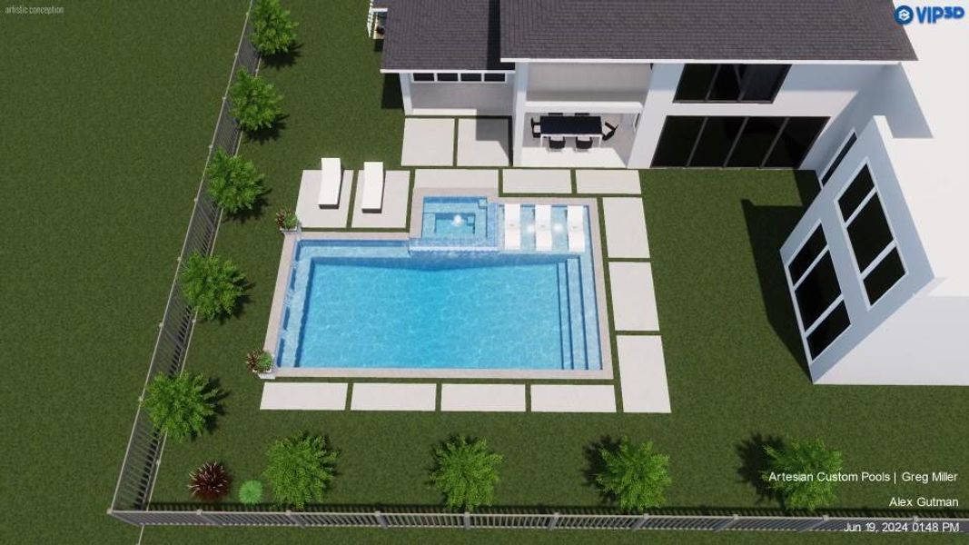 Pool Design can still be changed