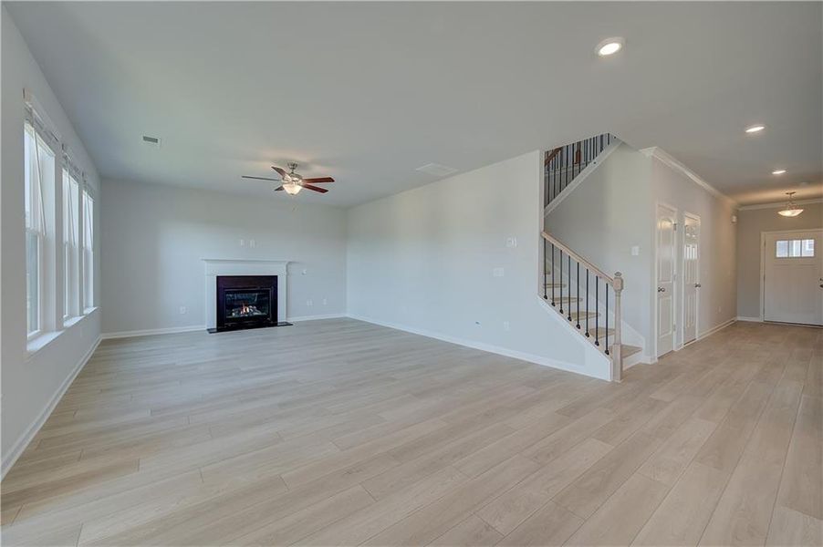 Spacious, unfurnished interior of a new home in Cooper Park, McDonough (Image 16). Spacious, unfurnished interior of a new home in Cooper Park, McDonough (Image 16).