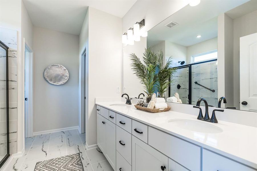 The Benson II - Owner's Bath The Benson II - Owner's Bath