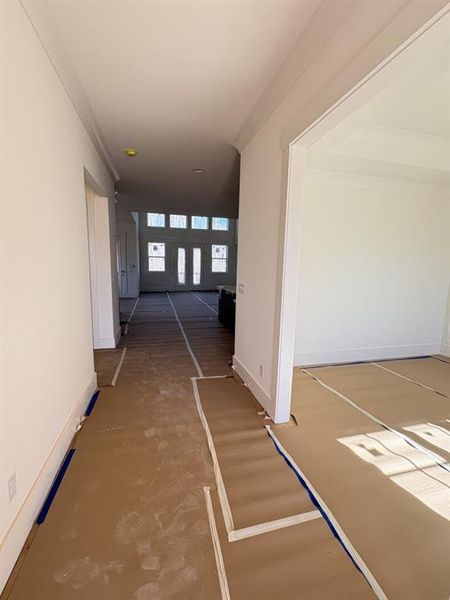 In-progress construction of a new home in , Cumming, GA (Image 5).