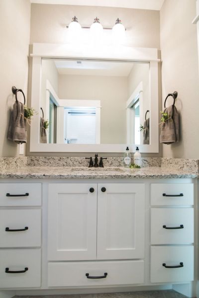 Furnished interior in a model home at Traditions in Bryan (Image 16).