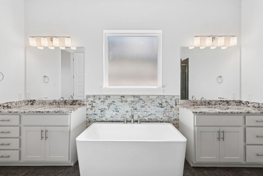 Furnished interior view inside a new home in Santa Rita Ranch, Liberty Hill (Image 7).