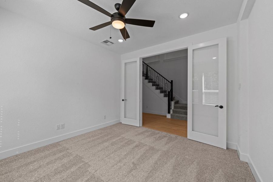 Spacious, unfurnished interior of a new home in The Woodlands Hills, Willis (Image 24). Spacious, unfurnished interior of a new home in The Woodlands Hills, Willis (Image 24).