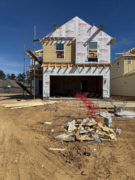 In-progress construction of a new home in Townsend Reserve, Splendora, TX (Image 24).