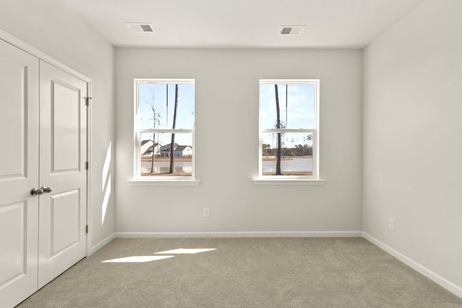 Spacious, unfurnished interior of a new home in Heron's Walk at Summers Corner: Coastal Collection, Summerville (Image 34). Spacious, unfurnished interior of a new home in Heron's Walk at Summers Corner: Coastal Collection, Summerville (Image 34).