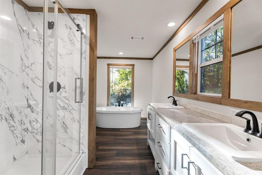 Furnished interior view inside a new home in , Whitehouse (Image 7).