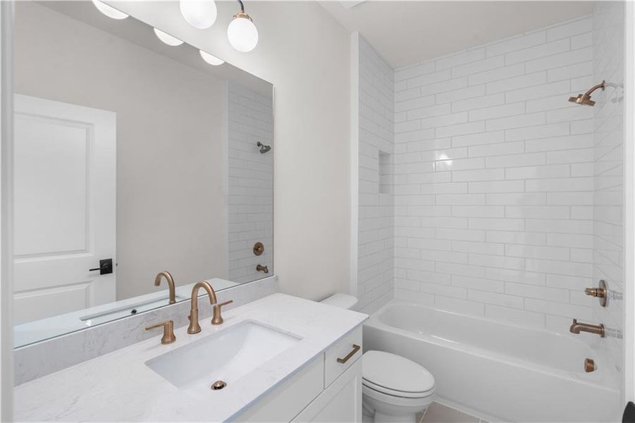 Furnished interior view inside a new home in , Peachtree Corners (Image 39).
