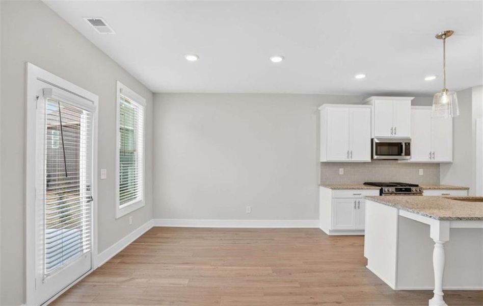 Furnished interior view inside a new home in , Stockbridge (Image 10).