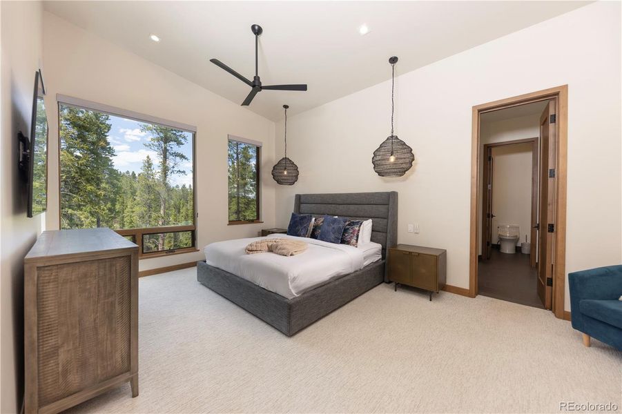 Furnished interior view inside a new home in , Breckenridge (Image 17).
