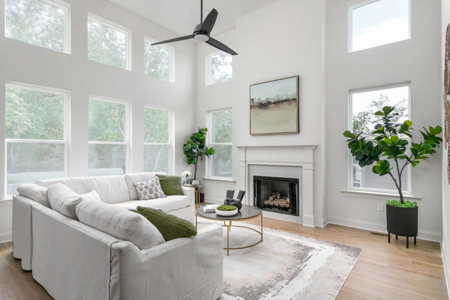 Representative furnished interior of a home built from the The Amelia by Greentech Homes LLC in The Thicket at Sedman Hills, Hixson (Image 9).