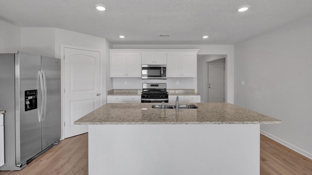 Furnished interior view inside a new home in Hedge Rose, Somerville (Image 7).