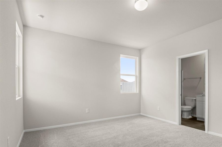 Spacious, unfurnished interior of a new home in Casetta Ranch, Kyle (Image 21).