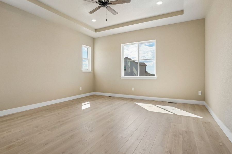 Spacious, unfurnished interior of a new home in Jackson Creek North, Monument (Image 45).