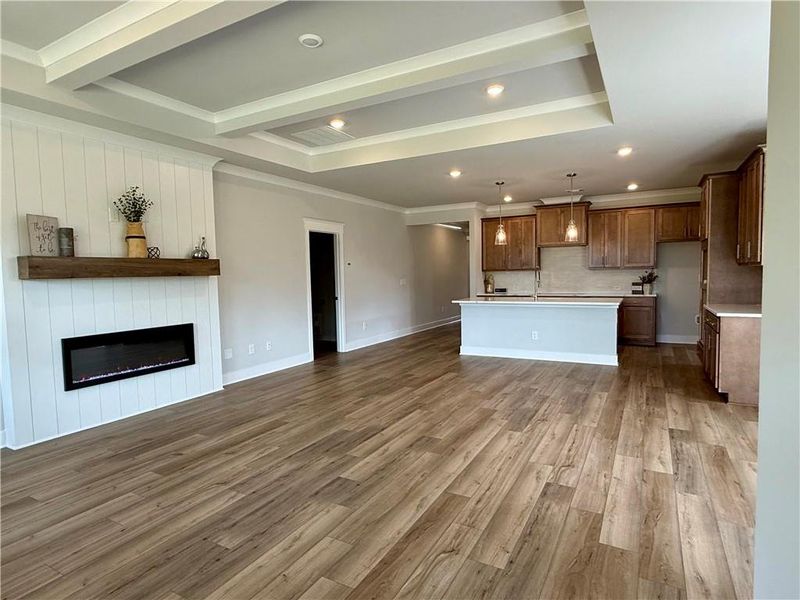 Spacious, unfurnished interior of a new home in Ponderosa Farms Reserve, Gainesville (Image 35).