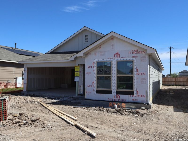 In-progress construction of a new home in Agave, San Antonio, TX (Image 24).