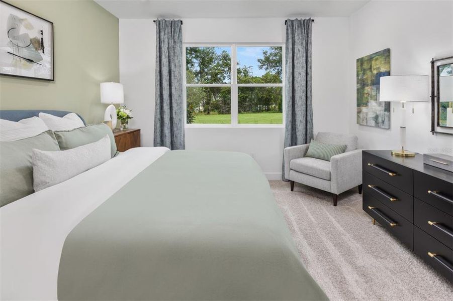 Furnished interior view inside a new home in Wellen Park, Venice (Image 18).