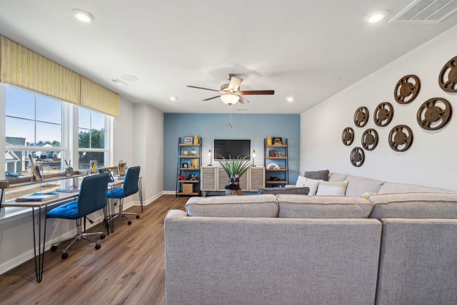 Representative furnished interior of a home built from the The Shiloh by Stanley Martin Homes in Glenhurst, Matthews (Image 26).