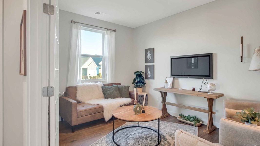 Furnished interior view inside a new home in Nexus South, Gallatin (Image 16).