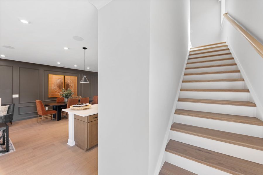 Furnished interior view inside a new home in Southbridge, Fort Mill (Image 20).