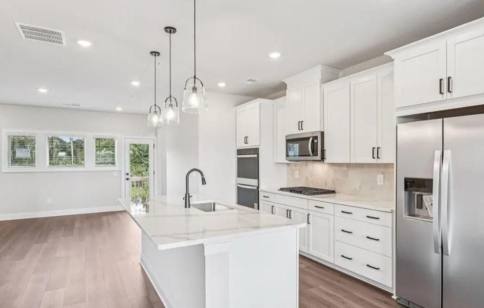 Furnished interior view inside a new home in , Cumming (Image 7). Furnished interior view inside a new home in , Cumming (Image 7).