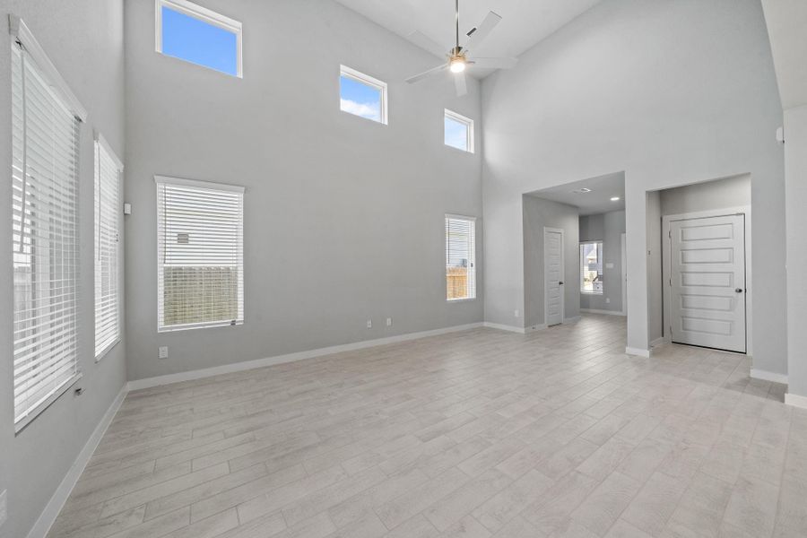 Spacious, unfurnished interior of a new home in Grand Oaks Village, Houston (Image 28).