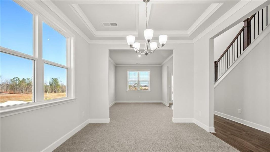 Spacious, unfurnished interior of a new home in Evergreen Crossing, Locust Grove (Image 35).