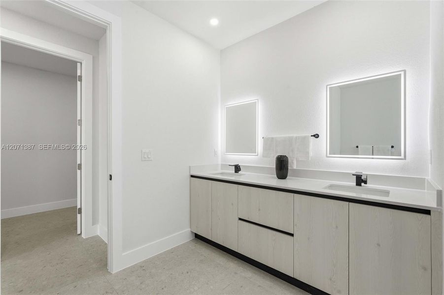 Furnished interior view inside a new home in , Cape Coral (Image 36).