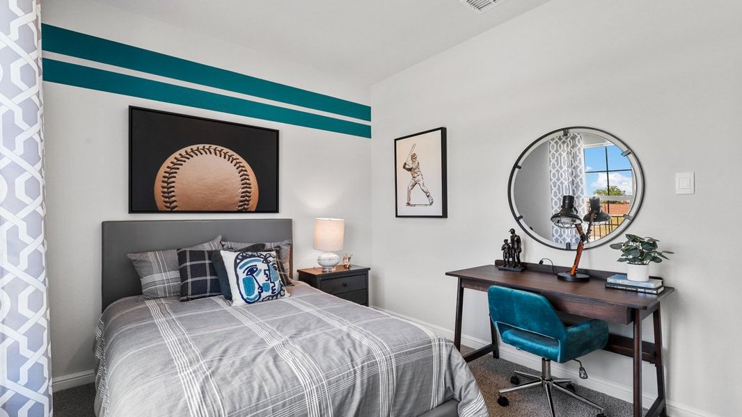 Furnished interior view inside a new home in Lankford Farms, Cleburne (Image 31).
