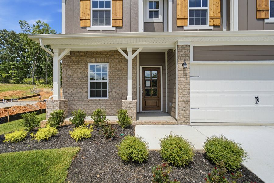 Exterior details and patio area of a home in Brush Creek, Fairview (Image 3). Exterior details and patio area of a home in Brush Creek, Fairview (Image 3).