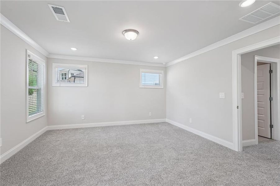 Spacious, unfurnished interior of a new home in Hemingway - Reserve Series, Cumming (Image 41). Spacious, unfurnished interior of a new home in Hemingway - Reserve Series, Cumming (Image 41).