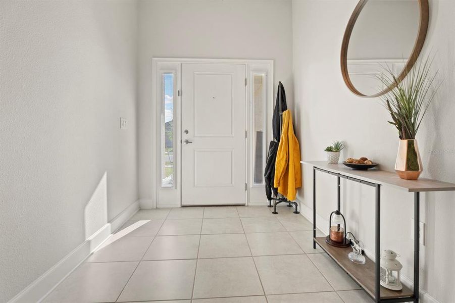 Furnished interior view inside a new home in , Harmony (Image 5).