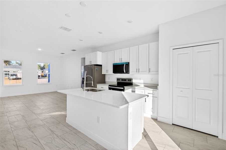 Furnished interior view inside a new home in , Ocala (Image 9). Furnished interior view inside a new home in , Ocala (Image 9).