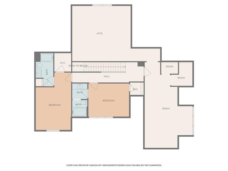 2D floor plan layout of this home in , Rydal, GA (Image 5).