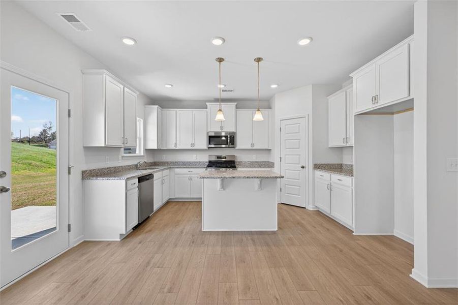 Furnished interior view inside a new home in Jones Ridge, Dallas (Image 3).