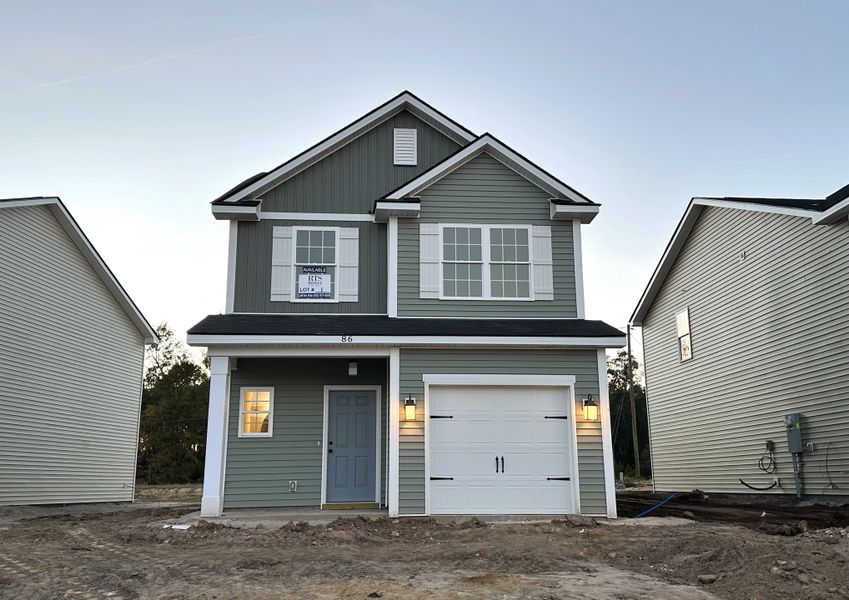 In-progress construction of a new home in Grand Reserve, Hinesville, GA (Image 6). In-progress construction of a new home in Grand Reserve, Hinesville, GA (Image 6).