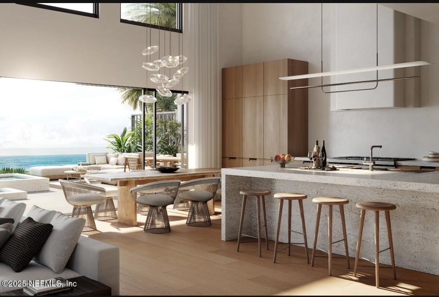 Furnished interior view inside a new home in , Palm Coast (Image 6).