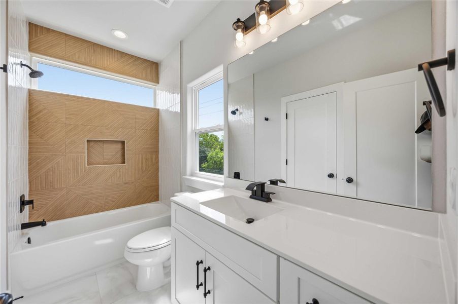 Furnished interior view inside a new home in , Houston (Image 6).