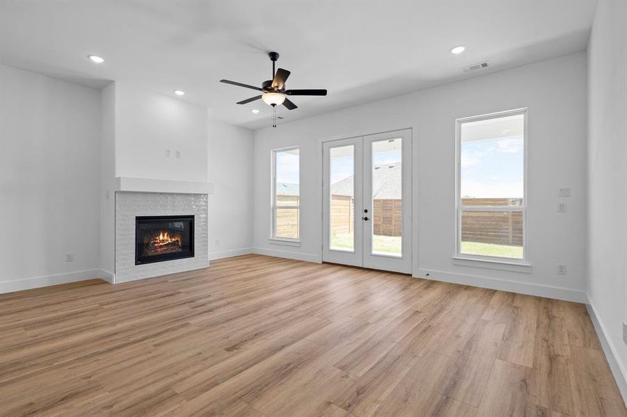 Spacious, unfurnished interior of a new home in Solterra, Mesquite (Image 16). Spacious, unfurnished interior of a new home in Solterra, Mesquite (Image 16).