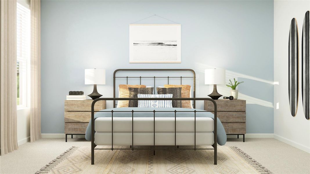 Furnished interior view inside a new home in River Ranch, Dayton (Image 16).
