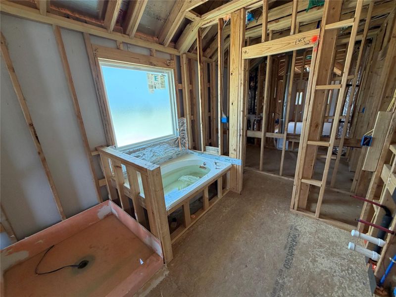 In-progress construction of a new home in Cannon Ranch, Dripping Springs, TX (Image 16).