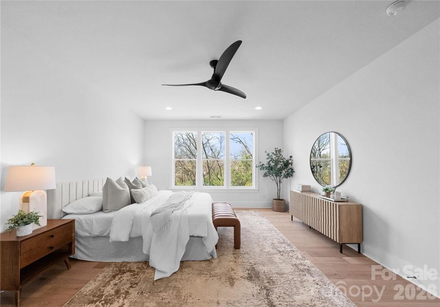 Furnished interior view inside a new home in , Charlotte (Image 14).