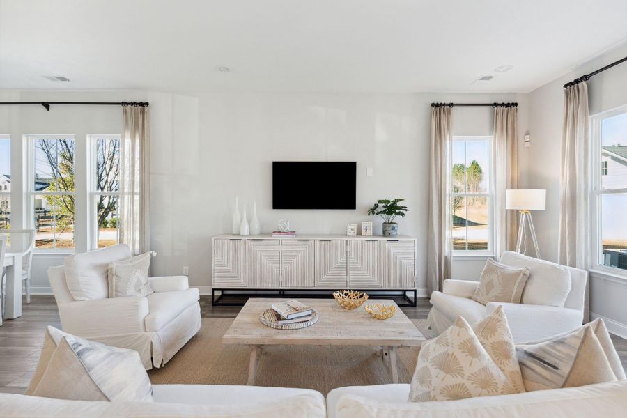 Furnished interior view inside a new home in , Summerville (Image 14).