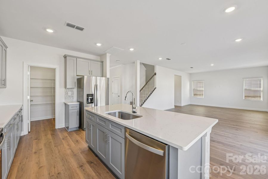 Photo is not of the actual home, but is an inspirational photo of builder’s model home and may depict options, furnishings, and/or decorator features that are not included